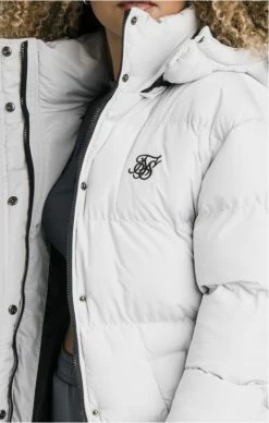 MIKINY Prodejní prodejna -MIKINY Prodejní prodejna sik silk longline padded jacket 1 1