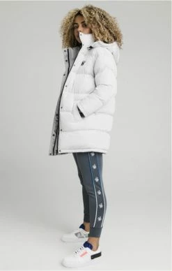 Sik Silk Dámská Zimní Bunda 9 Sik Silk Dámská Zimní Bunda -MIKINY Prodejní prodejna sik silk longline padded jacket 1 4