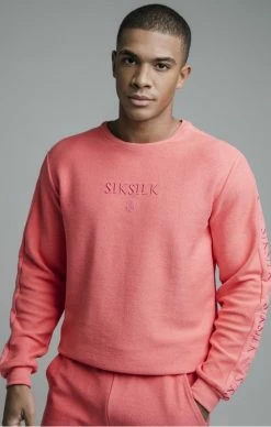 Sik Silk Pánský Oranžový Svetr