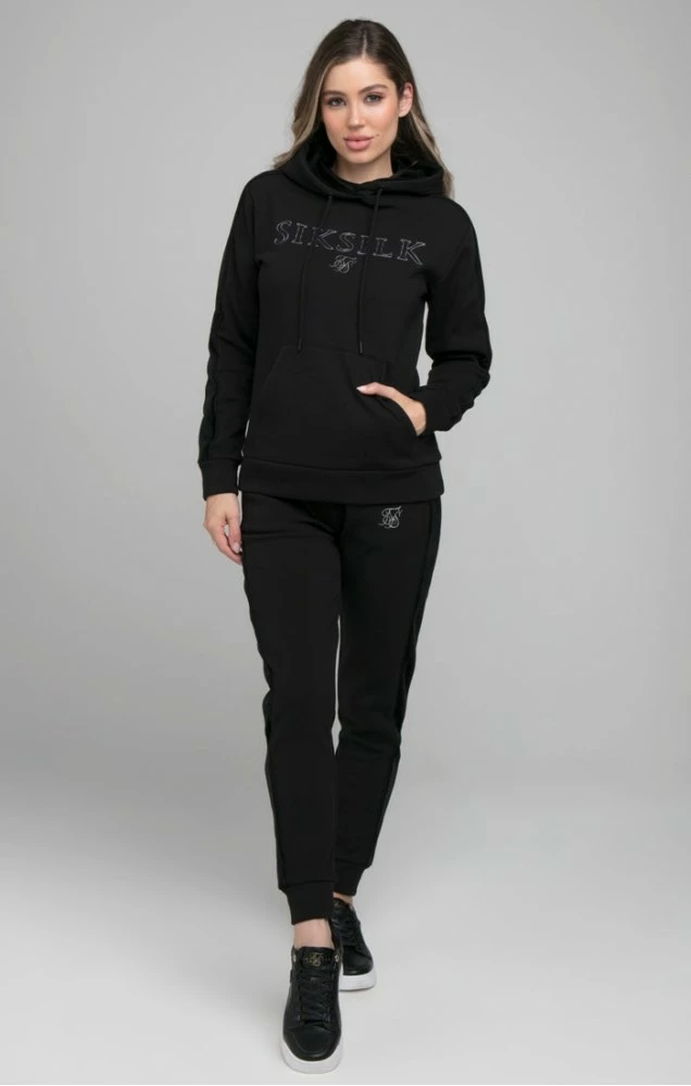 Sik Silk Černá Dámská Mikina 3 Sik Silk Černá Dámská Mikina – Bild 3