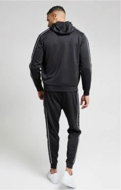 Sik Silk Panel Tape Bomber Black -MIKINY Prodejní prodejna sik silk panel tape bomber black 4