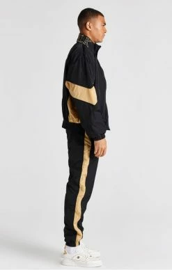 Sik Silk Pánská Černá Bunda Overhead -MIKINY Prodejní prodejna sik silk panska cerna bunda overhead 9