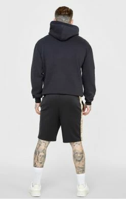 Sik Silk Modré Pánské Tepláky Core 9 Sik Silk Modré Pánské Tepláky Core -MIKINY Prodejní prodejna sik silk panska cerna mikina oversized hoodie 4