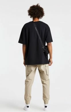 Sik Silk Pánské Černé Kapsáče 13 Sik Silk Pánské Černé Kapsáče -MIKINY Prodejní prodejna sik silk panske bezove kapsace flight cargo 6