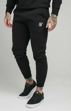 Sik Silk Černé Tepláky Muži