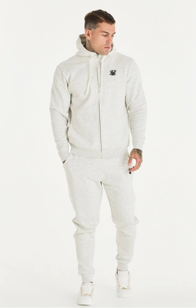 Sik Silk Pánské Tepláky Marl Essential Cuffed 3 Sik Silk Pánské Tepláky Marl Essential Cuffed – Bild 3