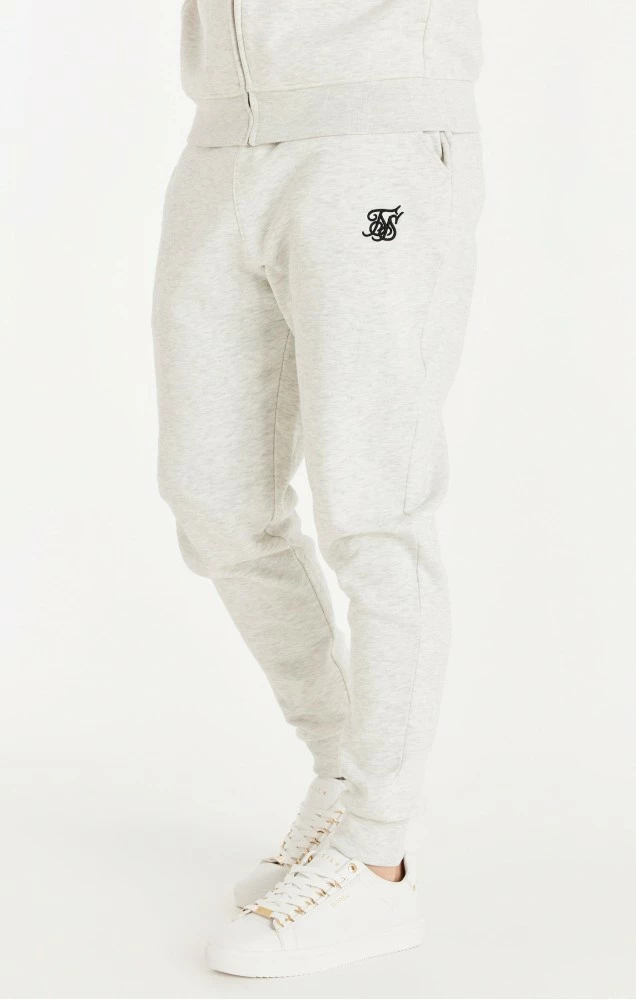 Sik Silk Pánské Tepláky Marl Essential Cuffed 1 Sik Silk Pánské Tepláky Marl Essential Cuffed