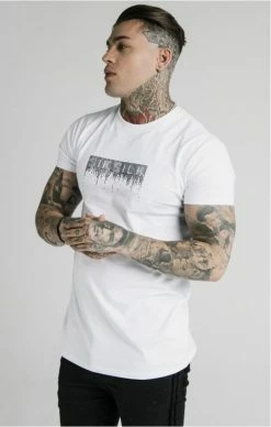 Sik Silk Bílé Triko