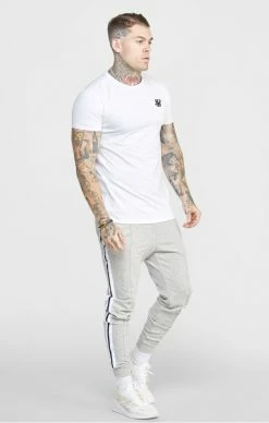 Sik Silk Set 2 Pánských Triček Black Twin Pack Muscle Fit T-Shirt -MIKINY Prodejní prodejna sik silk set 2 panskych tricek black twin pack muscle fit t shirt 7