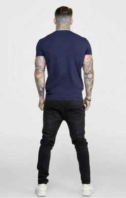 Sik Silk Set 2 Pánských Triček Grey Twin Pack Muscle Fit -MIKINY Prodejní prodejna sik silk set 2 panskych tricek grey twin pack muscle fit 4