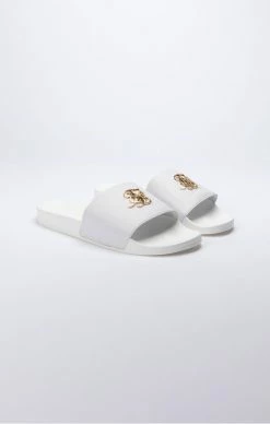 Sik Silk Bílé Nazouváky Unisex