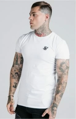 Sik Silk Bílé Triko Core