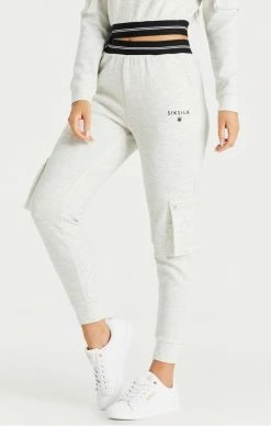 Sik Silk Dámské Šedé Tepláky