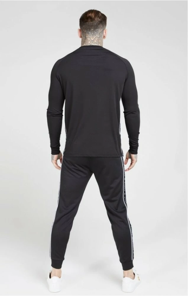 Sik Silk Tape Performance Sweater Black 5 Sik Silk Tape Performance Sweater Black – Bild 5