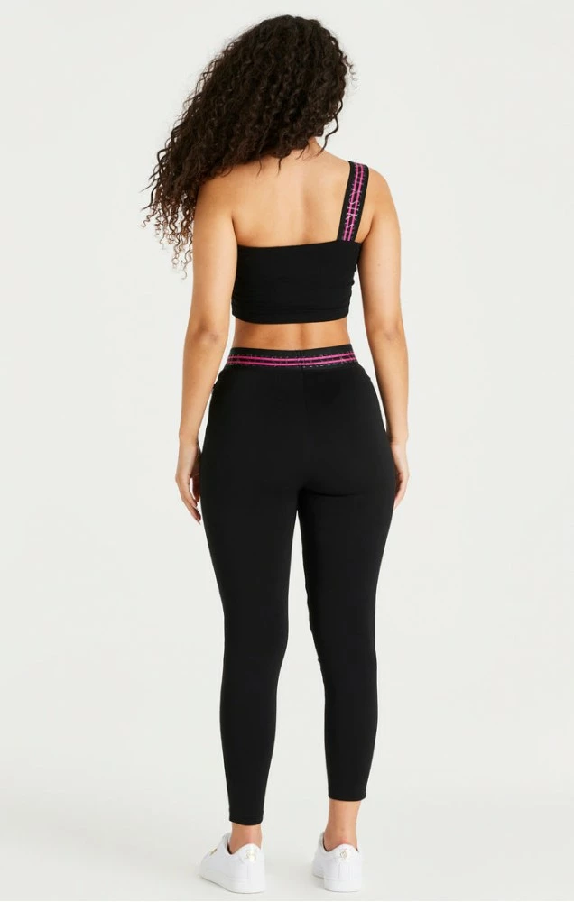 Sik Silk Černé Dámské Tepláky 5 Sik Silk Černé Dámské Tepláky – Bild 5