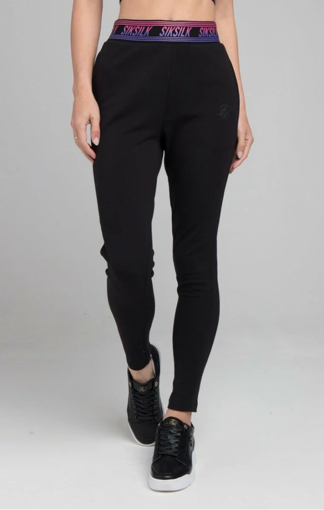 Sik Silk Černé Dámské Tepláky 2 Sik Silk Černé Dámské Tepláky – Bild 2
