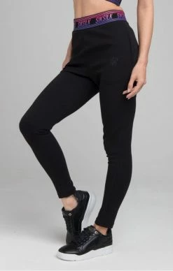 Sik Silk Černé Dámské Tepláky