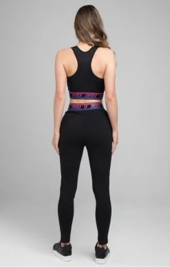 Sik Silk Černé Dámské Tepláky 7 Sik Silk Černé Dámské Tepláky -MIKINY Prodejní prodejna sik silk twilight fade track pants 3