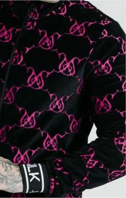 Sik Silk X Dani Alves Devore Velvet Bomber Jacket -MIKINY Prodejní prodejna sik silk x dani alves devore velvet bomber jacket 2