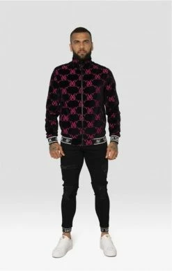 Sik Silk X Dani Alves Devore Velvet Bomber Jacket -MIKINY Prodejní prodejna sik silk x dani alves devore velvet bomber jacket 3