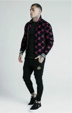 Sik Silk X Dani Alves Devore Velvet Bomber Jacket -MIKINY Prodejní prodejna sik silk x dani alves devore velvet bomber jacket 6