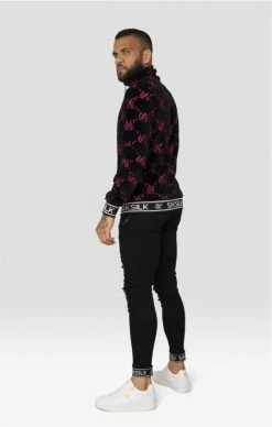 Sik Silk X Dani Alves Devore Velvet Bomber Jacket -MIKINY Prodejní prodejna sik silk x dani alves devore velvet bomber jacket 7