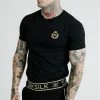 Sik Silk X Dani Alves Prestige Straight Hem Gym Tee