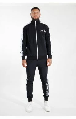 Sixth June Černé Tepláky S Pruhem 8 Sixth June Černé Tepláky S Pruhem -MIKINY Prodejní prodejna sixth june bands gothic joggers 1 3