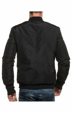 Sixth June Černý Bunda Biker -MIKINY Prodejní prodejna sixth june biker bomber black 3