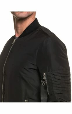 Sixth June Černý Bunda Biker -MIKINY Prodejní prodejna sixth june biker bomber black 6