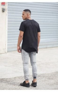 Sixth June Grey Acid Jeans -MIKINY Prodejní prodejna sixth june grey acid jeans 5