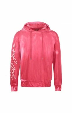 Sixth June Červená Pánská Mikina 9 Sixth June Červená Pánská Mikina -MIKINY Prodejní prodejna sixth june washed hoodie red 2