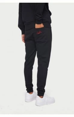 The Couture Club Pánské Černé Tepláky Slim Fit Circle Branded Logo -MIKINY Prodejní prodejna the couture club panske cerne teplaky slim fit circle branded logo 3