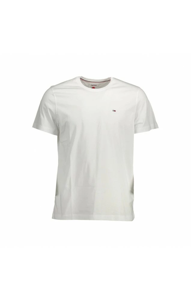 Tommy Hilfiger Pánské Bílé Tričko 1 Tommy Hilfiger Pánské Bílé Tričko