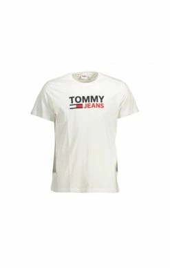 Tommy Hilfiger Pánské Bílé Tričko